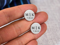 Personalised Cufflinks - Groomsman