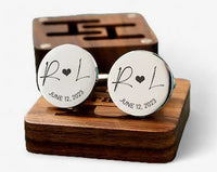 Personalised Cufflinks - Groom