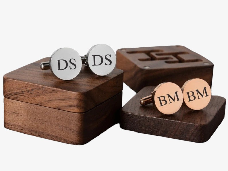 Personalised Cufflinks with Box