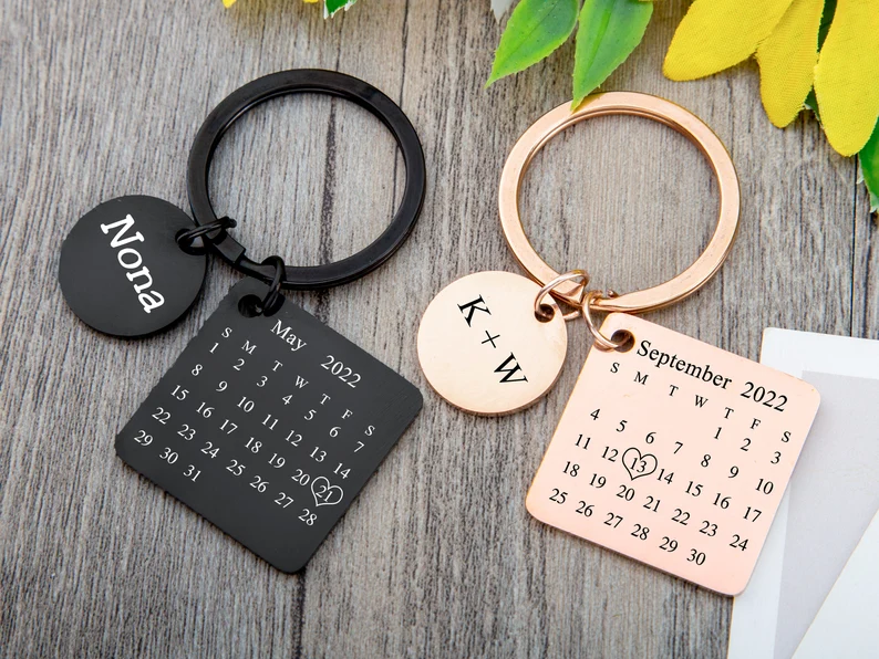 Calendar Keychain