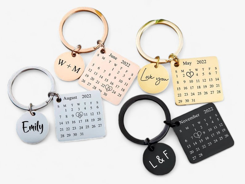 Calendar Keychain