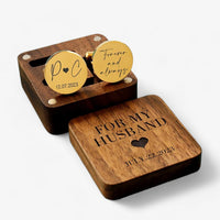 Personalised Cufflinks - Groom