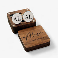 Personalised Cufflinks - Groom