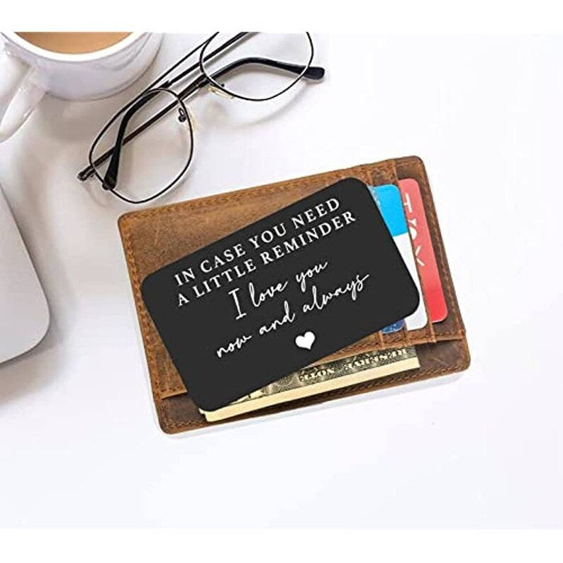 Personalised Wallet Card