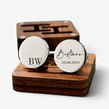 Personalised Cufflinks - Groom