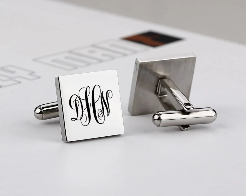 Square Cufflinks with Box