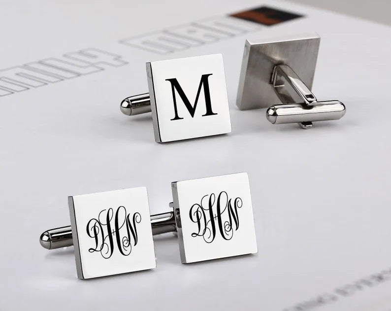 Square Cufflinks with Box