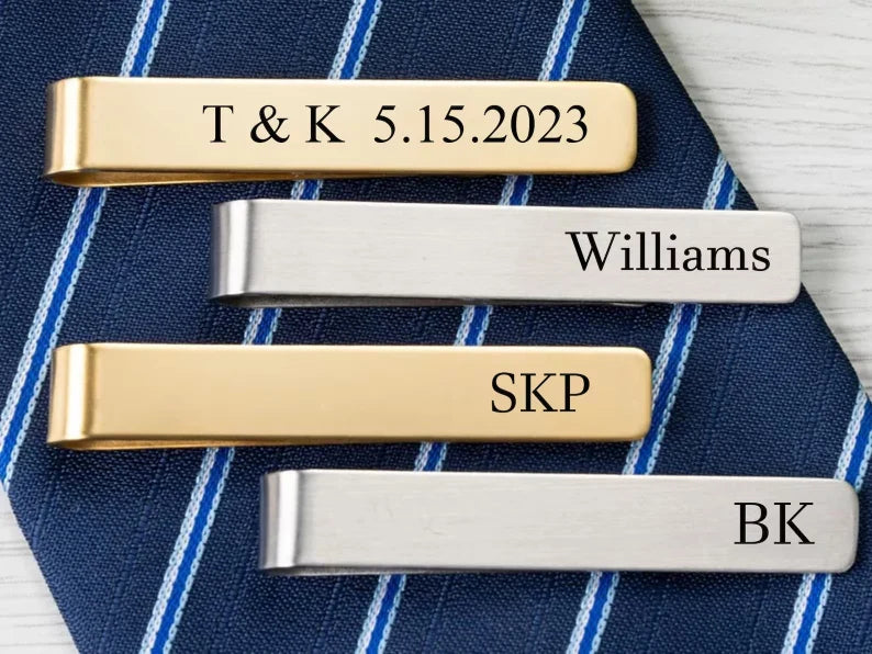 Personalised Tie Clip