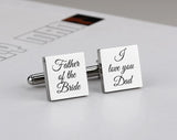Square Cufflinks with Box