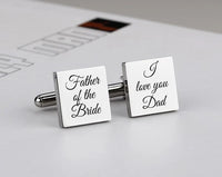 Square Cufflinks with Box