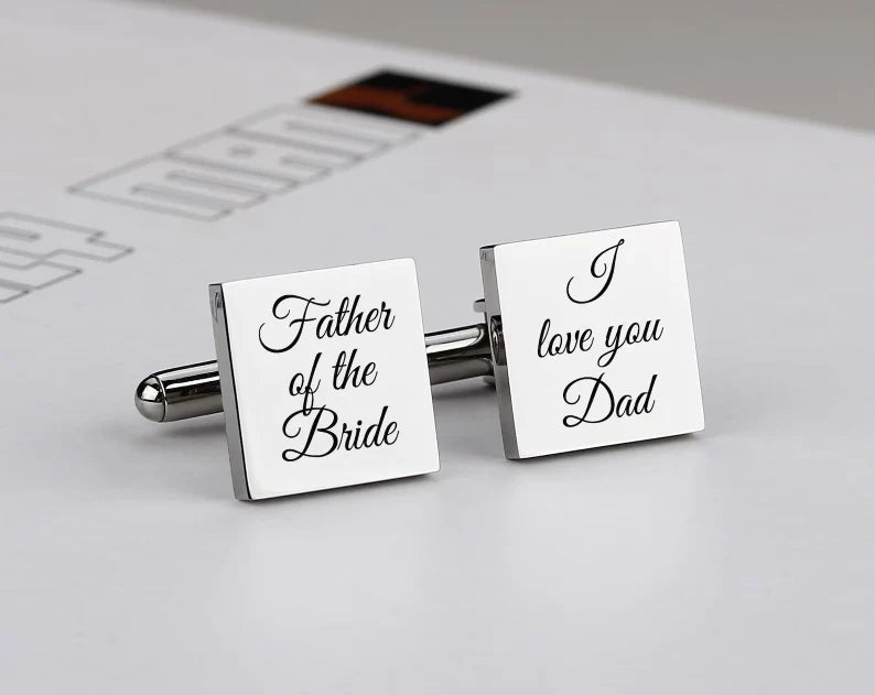 Square Cufflinks with Box