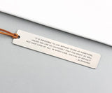 Personalised Bookmark