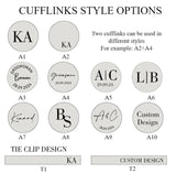 Personalised Cufflinks - Groom